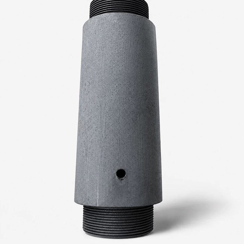 Graphite rotor rod surface coating